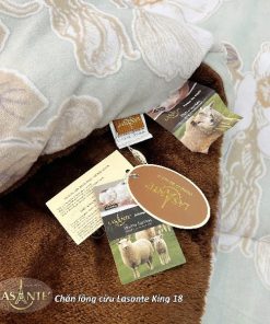 Chăn Lông Cừu Lasante King 18 - Thả mình thư giãn vào trong tự nhiên 4 Chăn lông cừu king