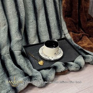 Chăn Thu Lông Cáo Celine – Mềm Mại, Ấm Vừa Đủ Cho Mùa Thu Đông Nhẹ 8 chăn thu lông cáo celine