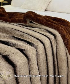Chăn Thu Lông Cáo Celine – Mềm Mại, Ấm Vừa Đủ Cho Mùa Thu Đông Nhẹ 7 chăn thu lông cáo celine