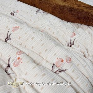Chăn Lông Cừu Lasante King 11 - Tulip nhẹ nhàng, nàng thơ 6 chăn lông cừu king
