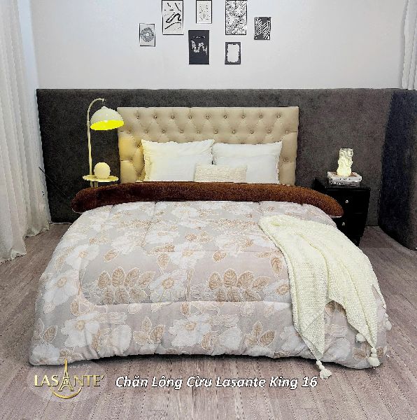 chăn lông cừu king 16