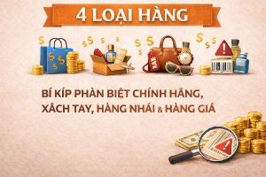 Phân Biệt Hàng Giả – Hàng Nhái – Hàng Xách Tay – Hàng Chính Hãng