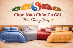 Chọn màu chăn ga gối theo phong thủy