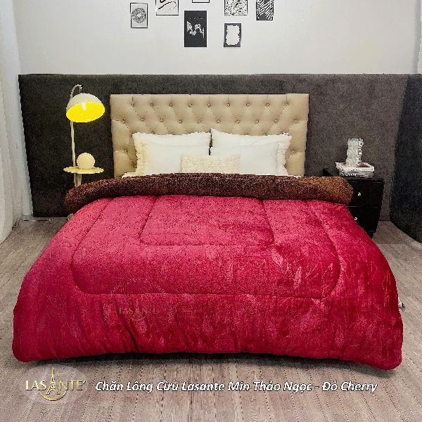 chăn lông cừu Min