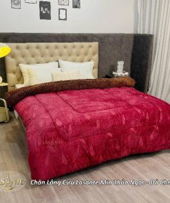 Chăn lông cừu Lasante Min Thảo Ngọc - Mềm mại, ấm áp 1 chăn lông cừu Min