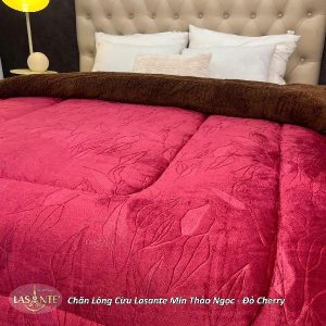 Chăn lông cừu Lasante Min Thảo Ngọc - Mềm mại, ấm áp 9 chăn lông cừu Min