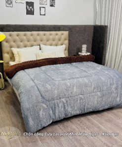 Chăn lông cừu Lasante Min Thảo Ngọc - Mềm mại, ấm áp 5 chăn lông cừu Min