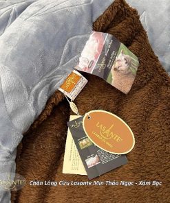 Chăn lông cừu Lasante Min Thảo Ngọc - Mềm mại, ấm áp 7 chăn lông cừu Min