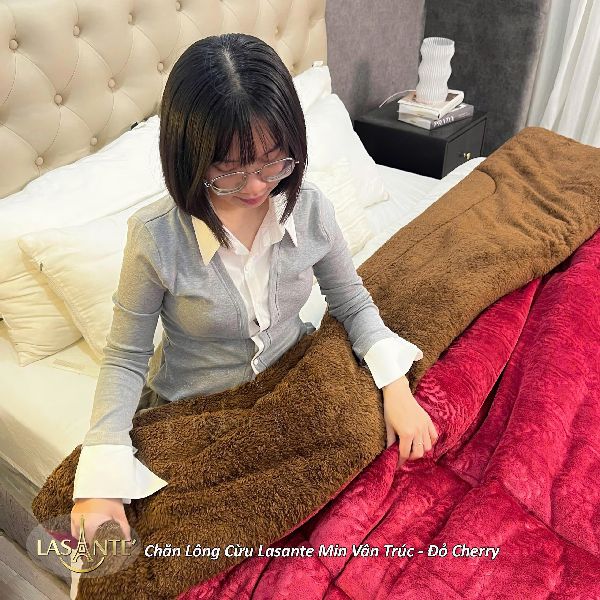 chăn lông cừu Min chăn lông cừu Min