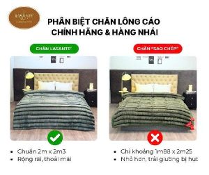 Phân Biệt Chăn Celine Lasante Chính Hãng Và Hàng Nhái – Đừng Để Bị Đánh Lừa Bởi Ảnh Mẫu 1 Phân biệt chăn Celine Lasante chính hãng