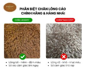 Phân Biệt Chăn Celine Lasante Chính Hãng Và Hàng Nhái – Đừng Để Bị Đánh Lừa Bởi Ảnh Mẫu 3 Phân biệt chăn Celine Lasante chính hãng