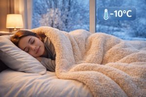 chăn lông cừu có gây nóng không