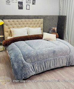 chăn lông cừu Diamond Tuyết