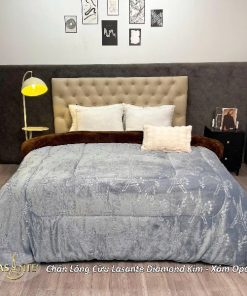 Chăn lông cừu Diamond Kim