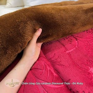 Chăn lông cừu Diamond Thảo