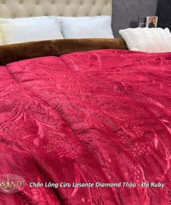 Chăn lông cừu Diamond Thảo