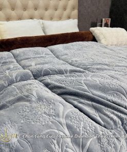 Chăn lông cừu Diamond Thảo