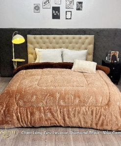 Chăn lông cừu Diamond Thảo