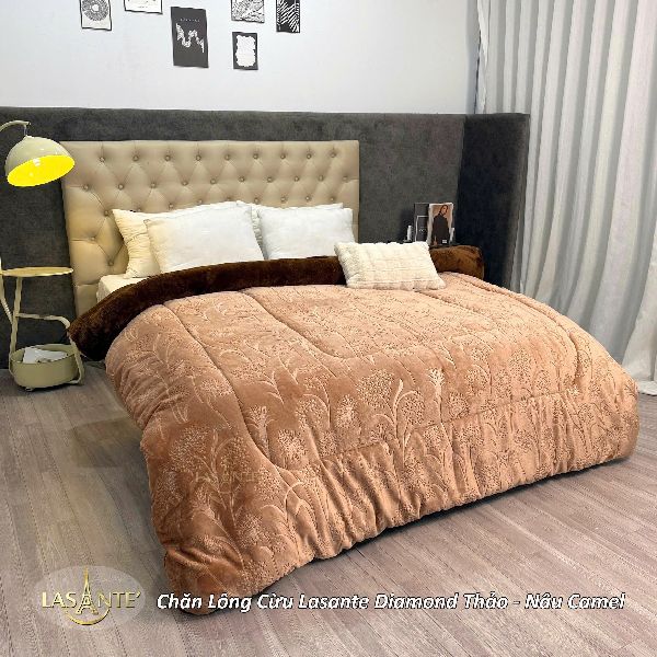 Chăn lông cừu Diamond Thảo